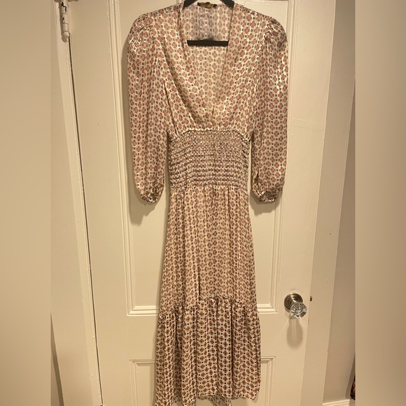 Maje Dresses & Skirts - Maje dress, size 34, light pink/ diff colors. Bought for $535 selling for $250